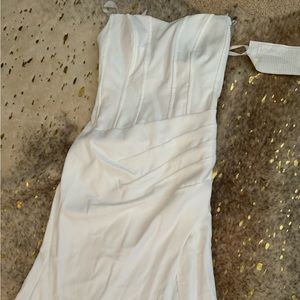 Strapless Corsette Wedding Dress